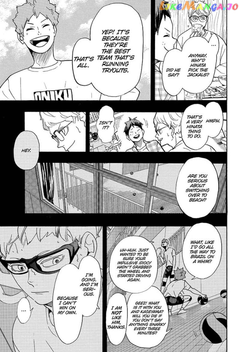 Haikyuu!!, Chapter 378 image 18